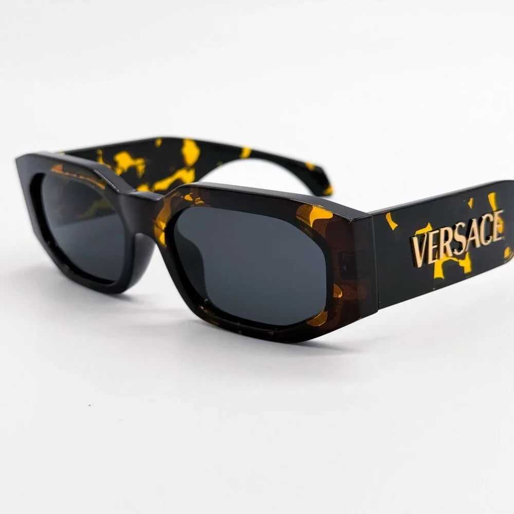 NEW VERSACE SUNGLASSES VE4489U 5528/87 HAVANA UNISEX EYEWEAR VE4489U 552887